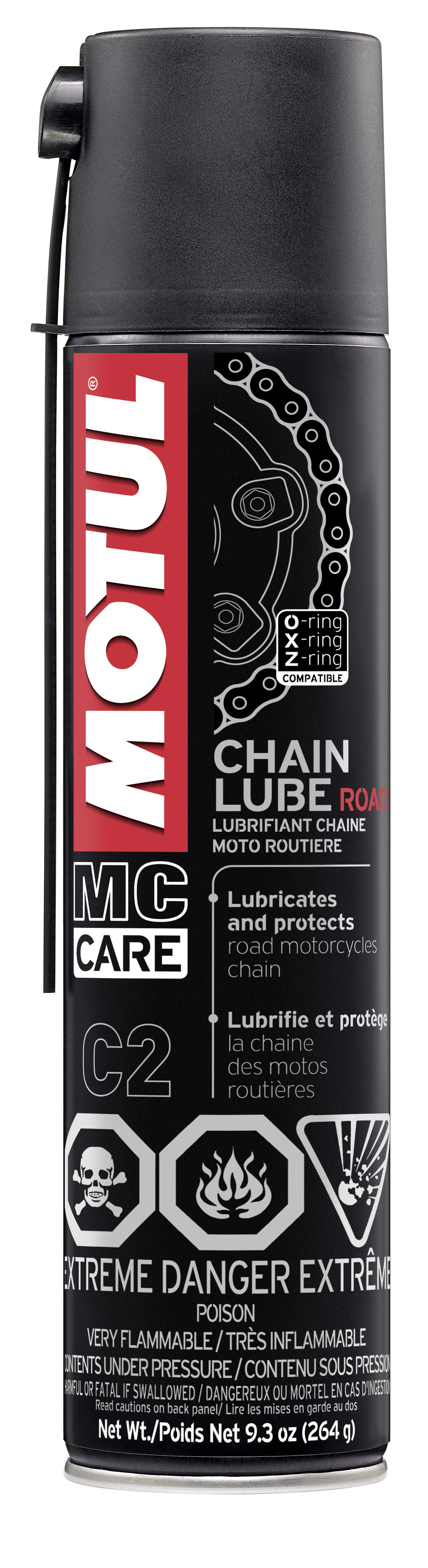 MOTUL C2 CHAIN LUBE ROAD - 0.400L US CAN